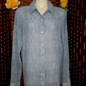 MICHAEL MICHAEL KORS Chiffon Blouse-Size XS
